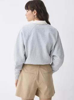 Pleated dress short