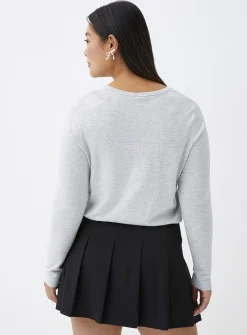 Pleated dress skirt