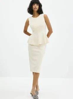 Ponte pencil skirt