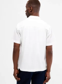 Poplin camp shirt