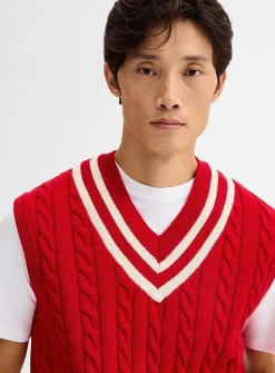 Preppy sweater vest
