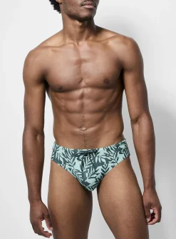 Printed swim brief