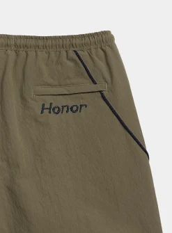 Quote embroidery track short