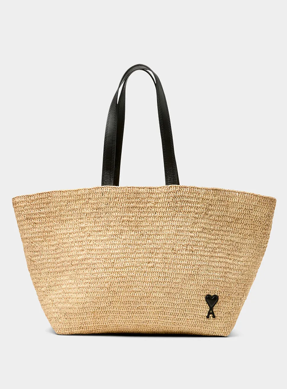 Raffia tote bag
