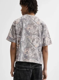 Real camo boxy T-shirt
