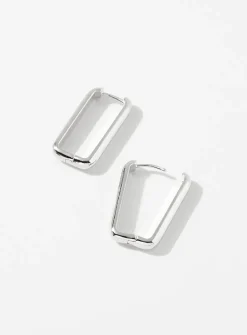 Rectangular earrings