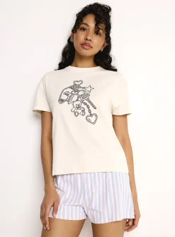 Relaxed stretch T-shirt