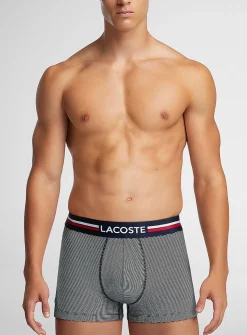 3" retro striped-waist trunk