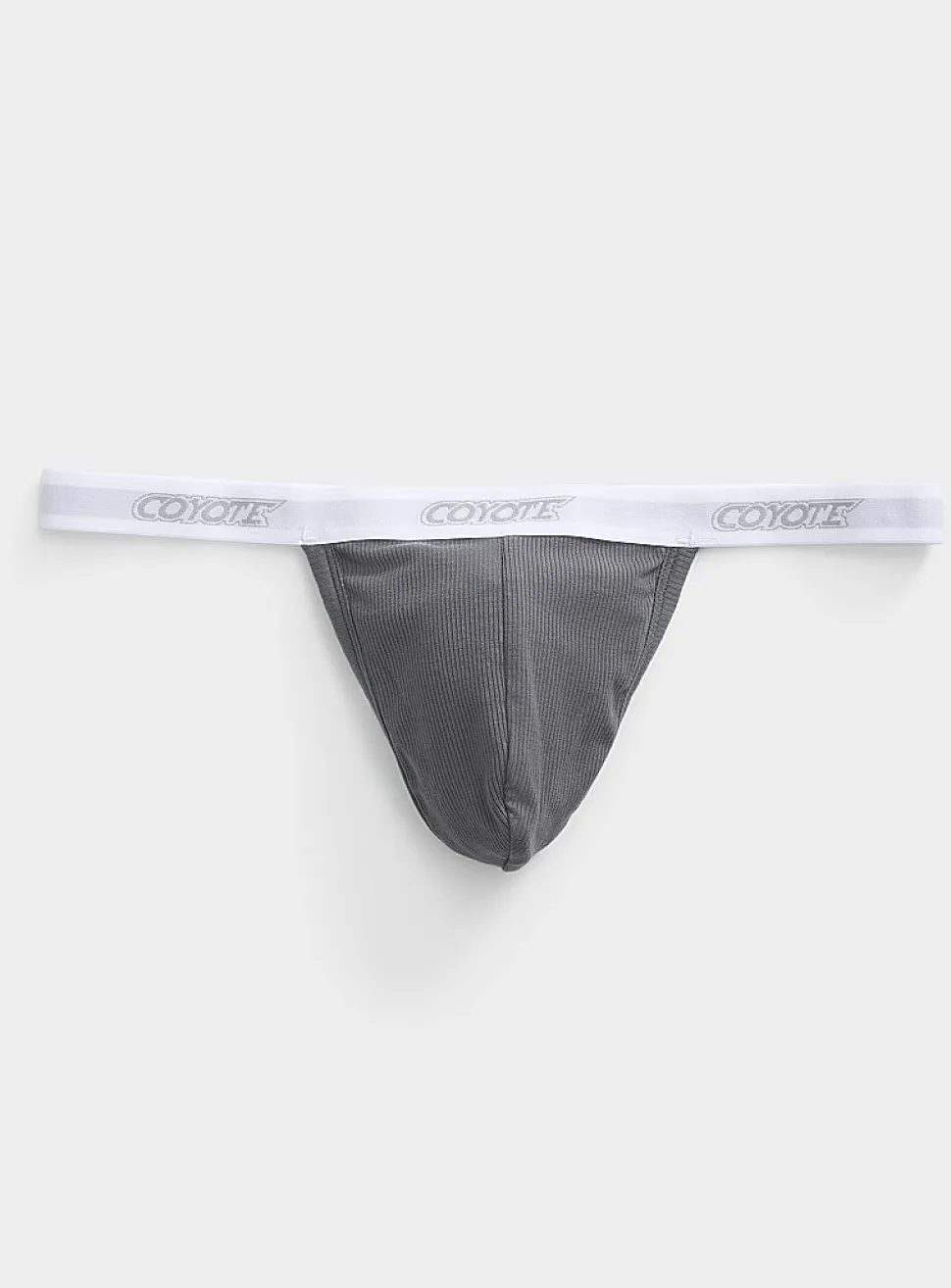 Ribbed thong