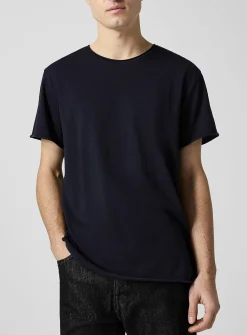 Rolled hem T-shirt