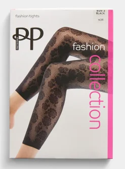 Romantic roses fishnet legging
