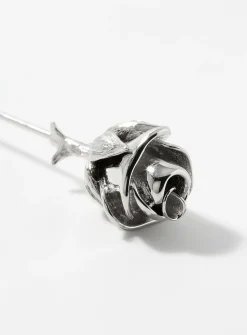 Rose Flower tie pin