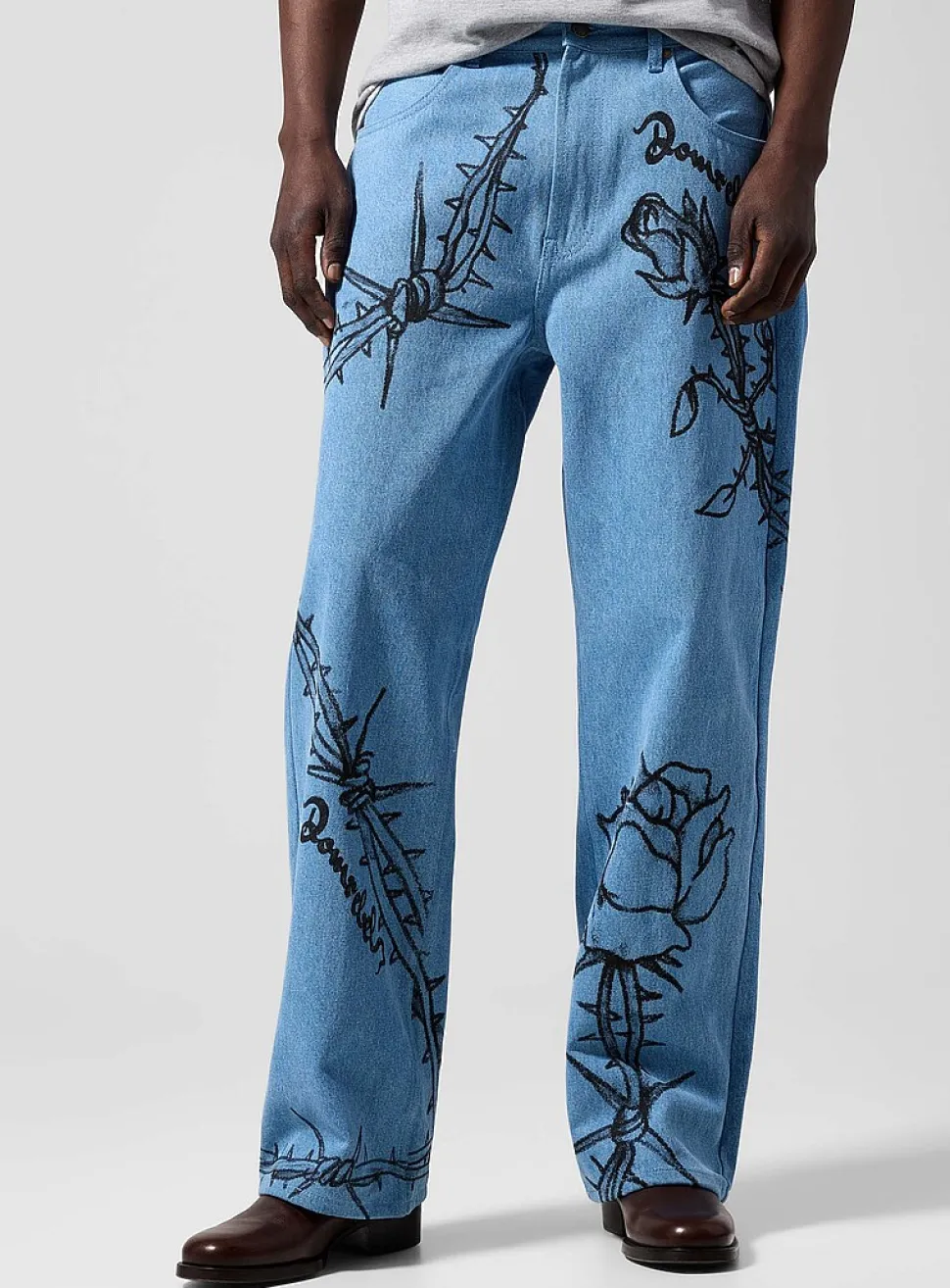 Roses and thorns jean