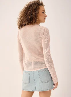 Roses crocheted cardigan