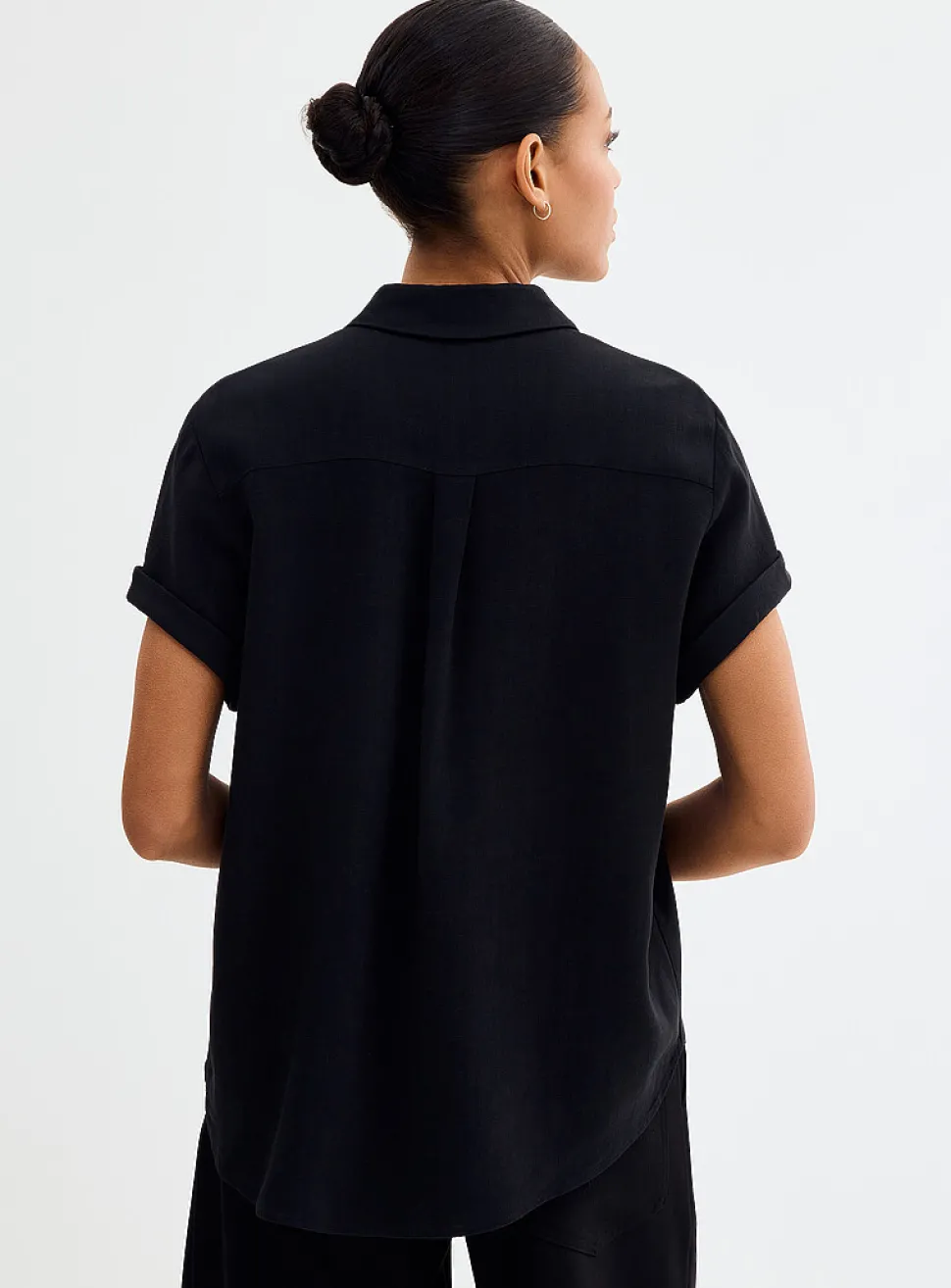 Samajana cuffed-sleeve shirt