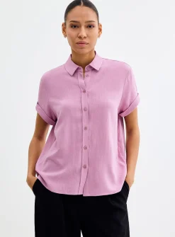 Samajana cuffed-sleeve shirt