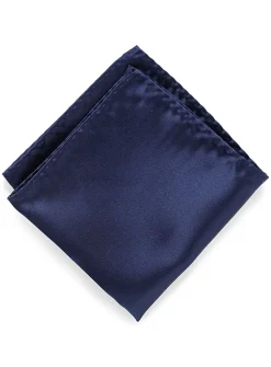 Satiny pocket square