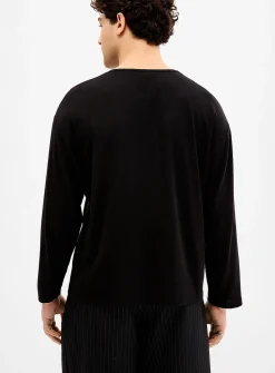 Scoop neck tee
