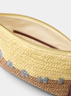 Seaside paper clutch