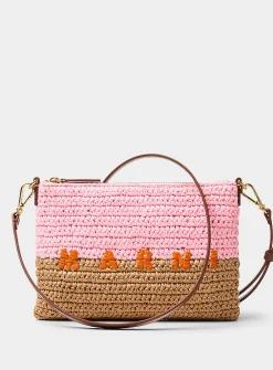 Seaside paper clutch