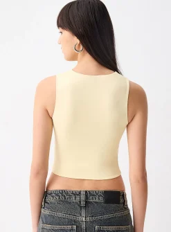 Second skin cropped cami
