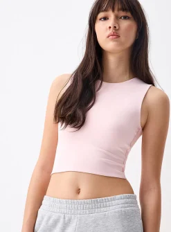 Second skin cropped cami
