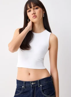 Second skin cropped cami