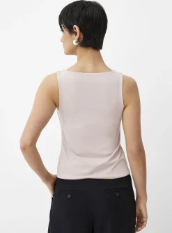 Second-skin wide straps cami