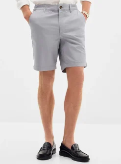Semi-plain chino Bermudas