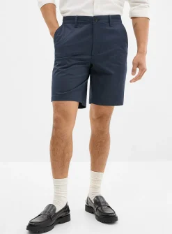 Semi-plain chino Bermudas
