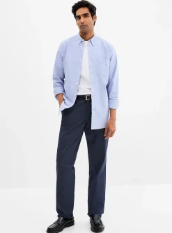 Semi-plain chinos