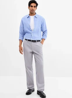 Semi-plain chinos