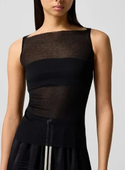Sheer cotton cami