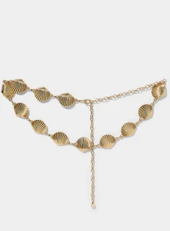 Shell metallic belt