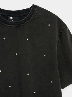 Shimmery bead T-shirt