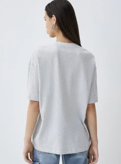 Short-sleeve crew-neck tee