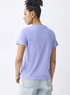 Short-sleeve crew-neck tee