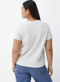 Short-sleeve crew-neck tee