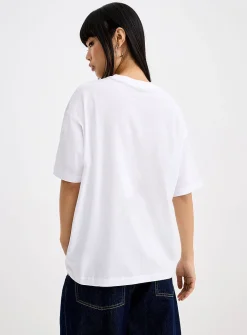 Short-sleeve crew-neck tee