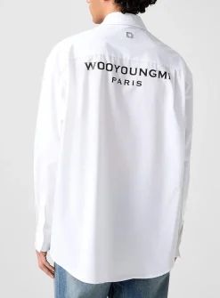 Signature back white shirt