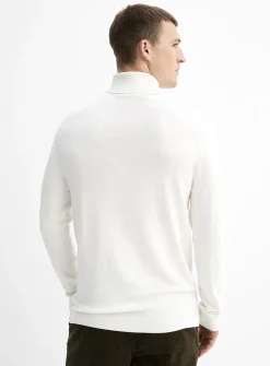 Silky knit turtleneck