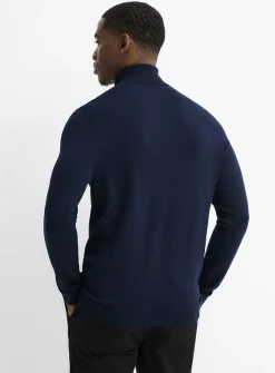 Silky knit turtleneck
