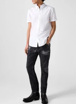 Skater distressed jean
