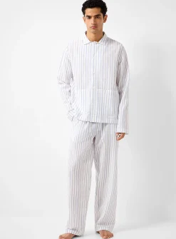 Skyler striped seersucker shirt