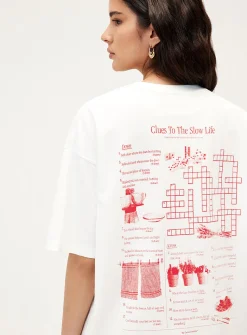 Slow Life loose T-shirt