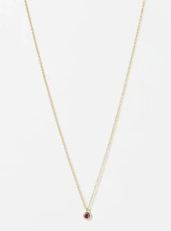 Small birthstone chain