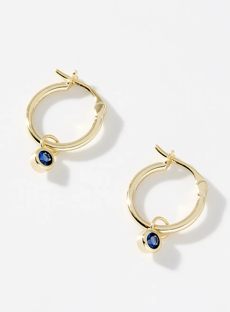 Small birthstone earrings