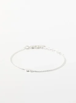 Small interlaced heart bracelet