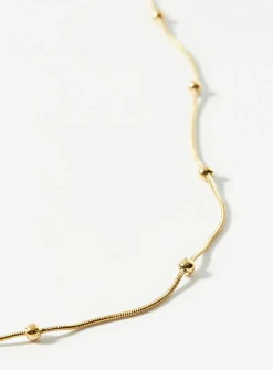 Small metallic bead chain