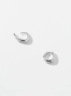 Small oval hoops